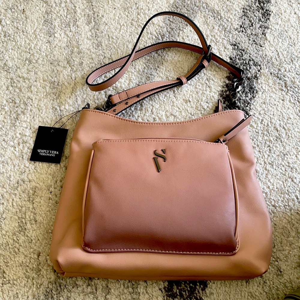 SimplyVeraWang Contemporary Signature Crossbody